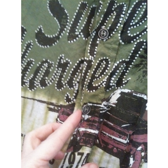 DOLCE AND GABBANA Mens RETRO RARE Shirt Top L D&G - Picture 3 of 7